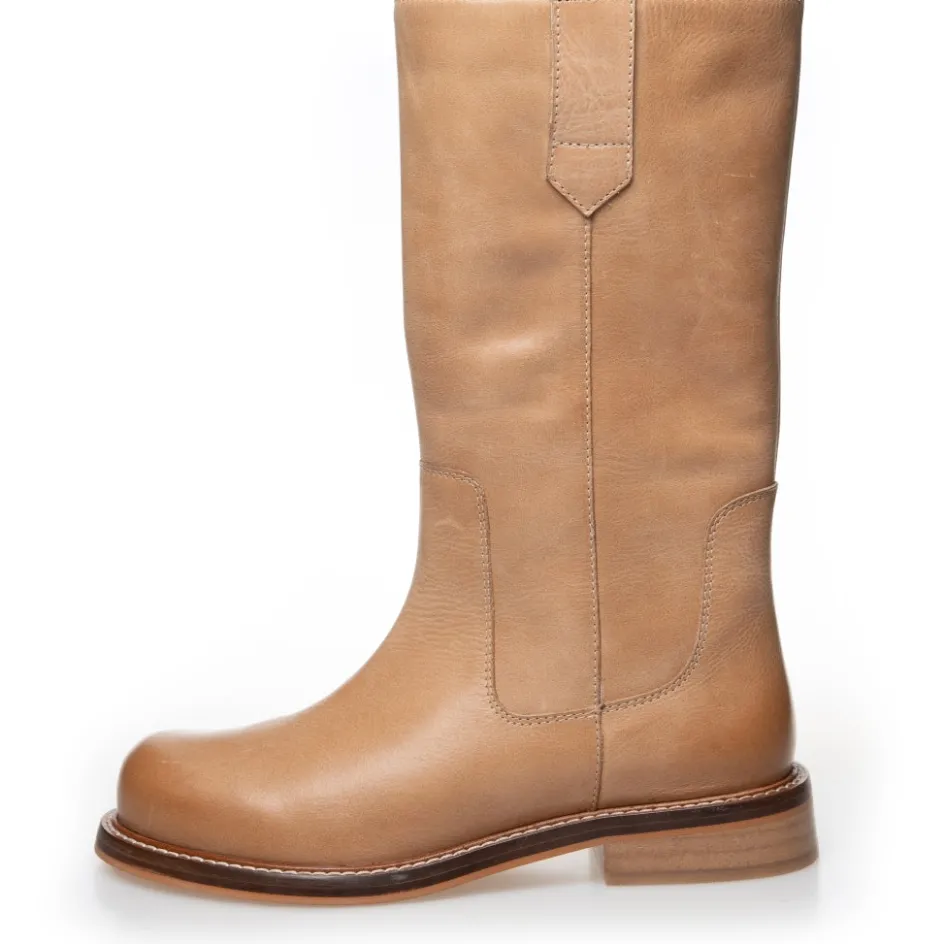 all_day__tan_6.webp Copenhagen Shoes Lange Støvler*ALL DAY - TAN Allday stoevler tan