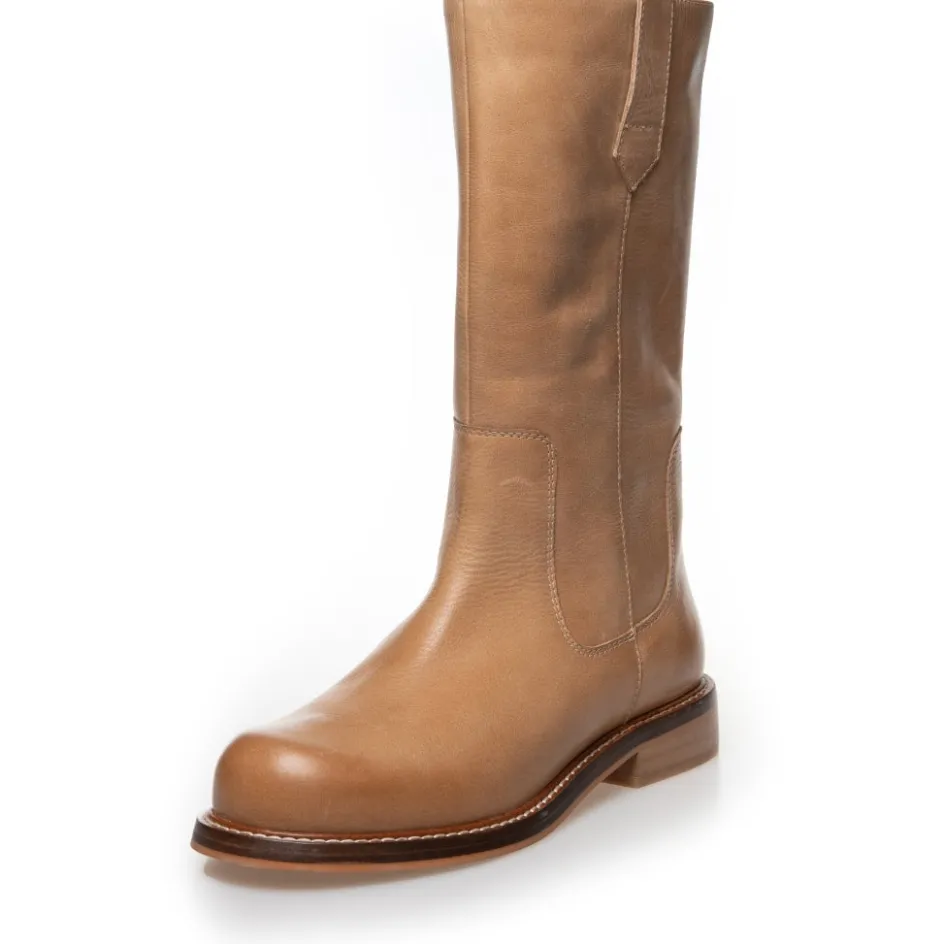 all_day__tan_8.webp Copenhagen Shoes Lange Støvler*ALL DAY - TAN Allday stoevler tan