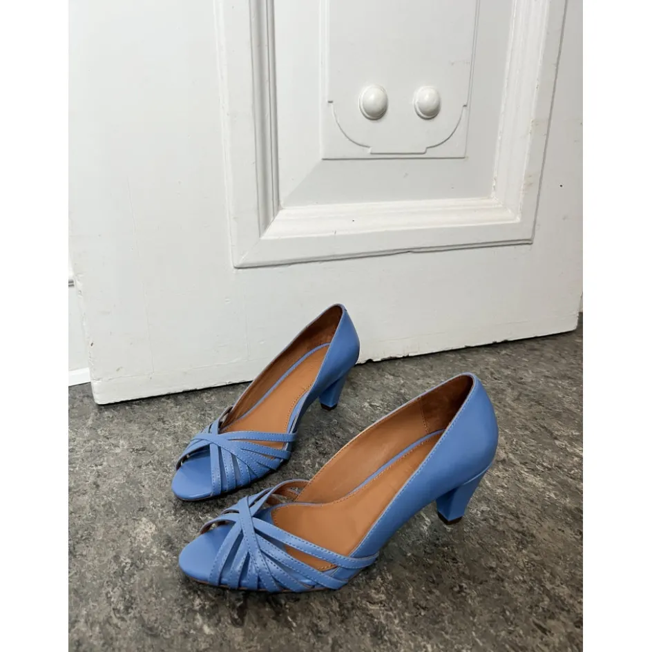 all_i_need_leather__electric_blue_3.webp Copenhagen Shoes Sandaler Med Hæl | Stiletter*ALL I NEED LEATHER - ELECTRIC BLUE Alli need leather heels electric blue