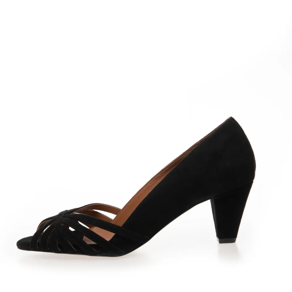 all_i_need_suede__black_3.webp Copenhagen Shoes Sandaler Med Hæl | Stiletter*ALL I NEED SUEDE - Black Alli need suede heels black