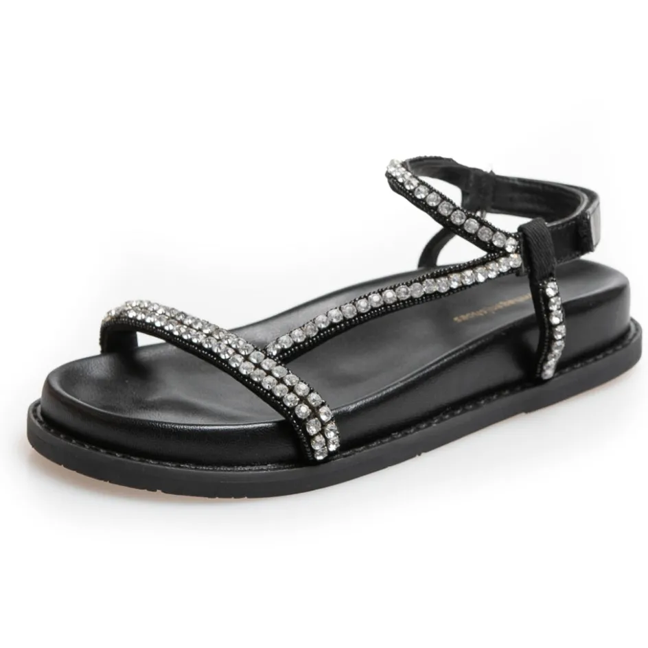 always__black_2.webp Copenhagen Shoes Flade Sandaler*ALWAYS - Black