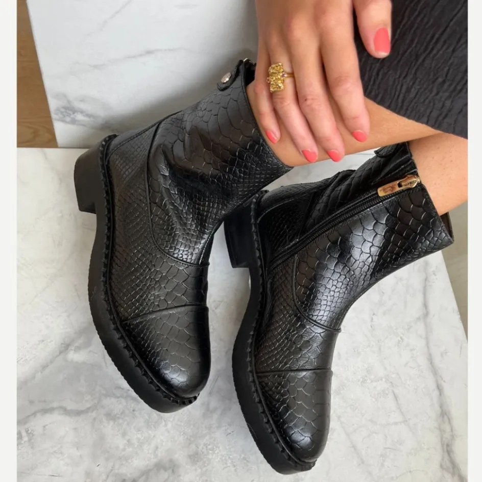 amie_boots__black_4.webp Copenhagen Shoes Ankelstøvler*AMIE BOOTS - BLACK Amieboots boot black