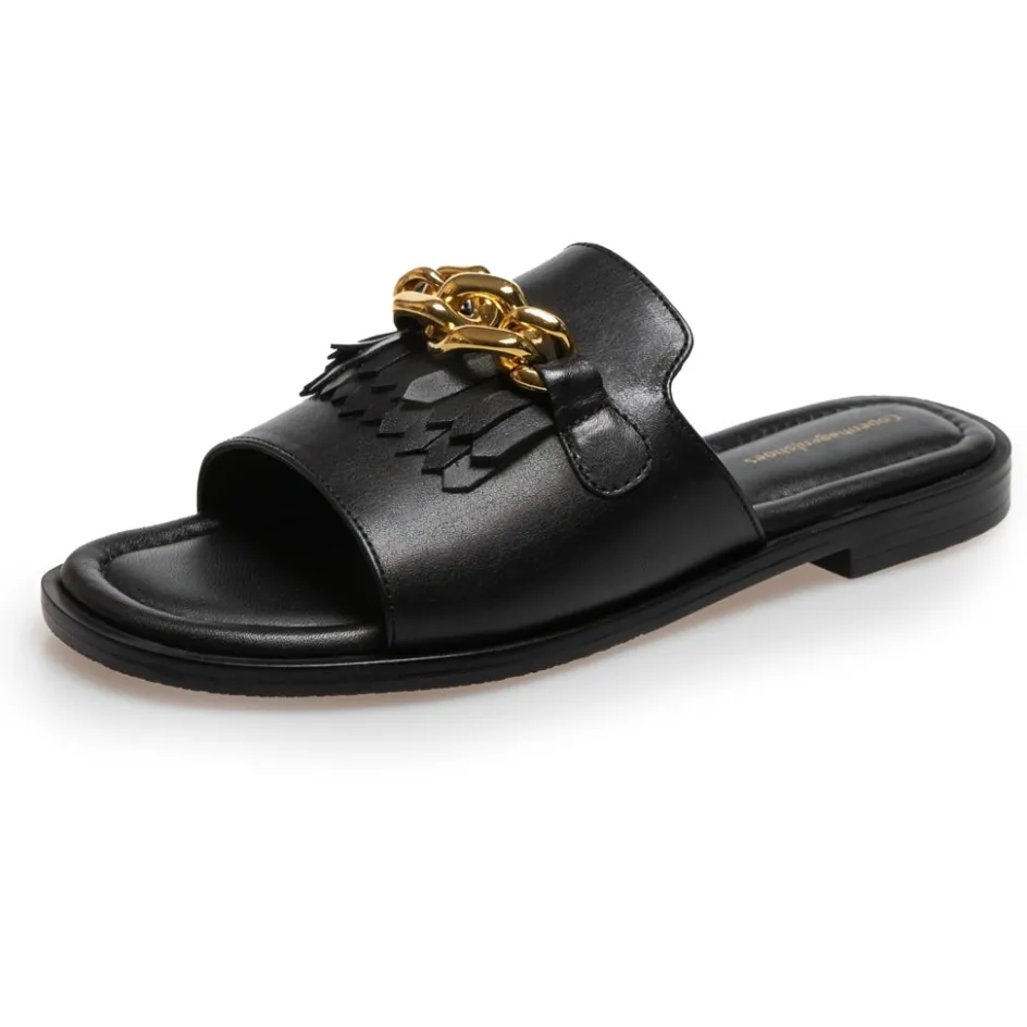 Copenhagen Shoes Flade Sandaler*ANAKIN - Black