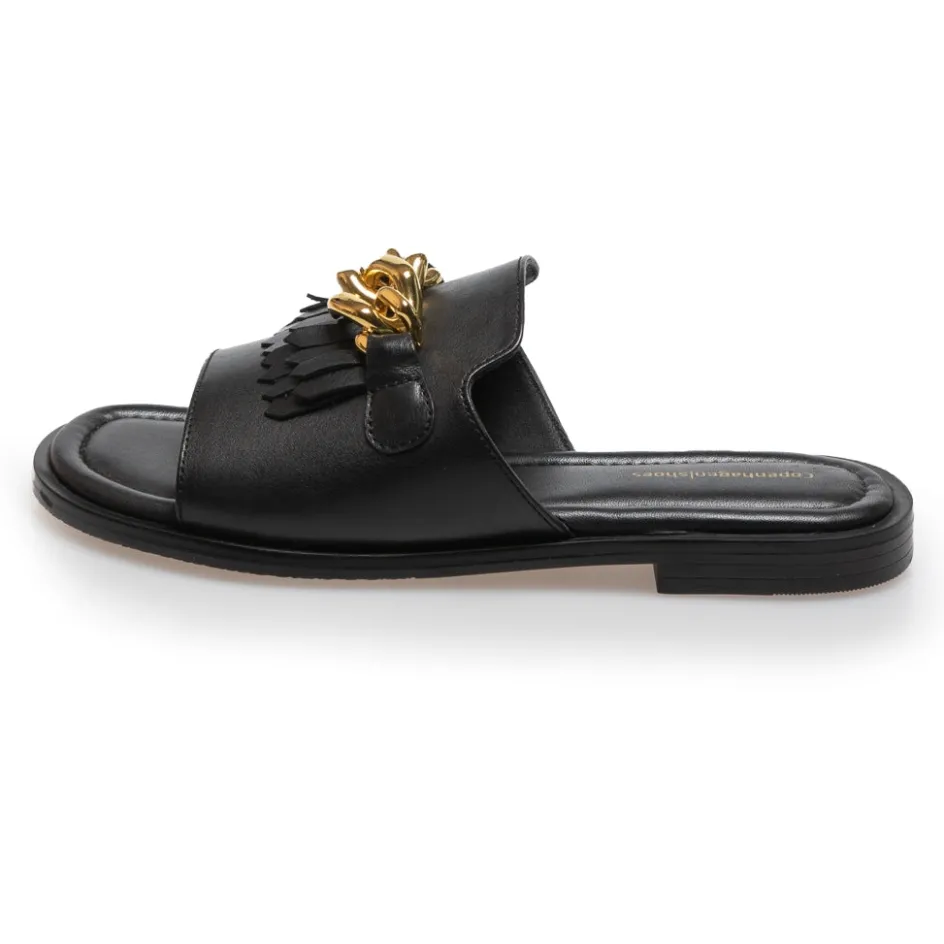 anakin__black_6.webp Copenhagen Shoes Flade Sandaler*ANAKIN - Black