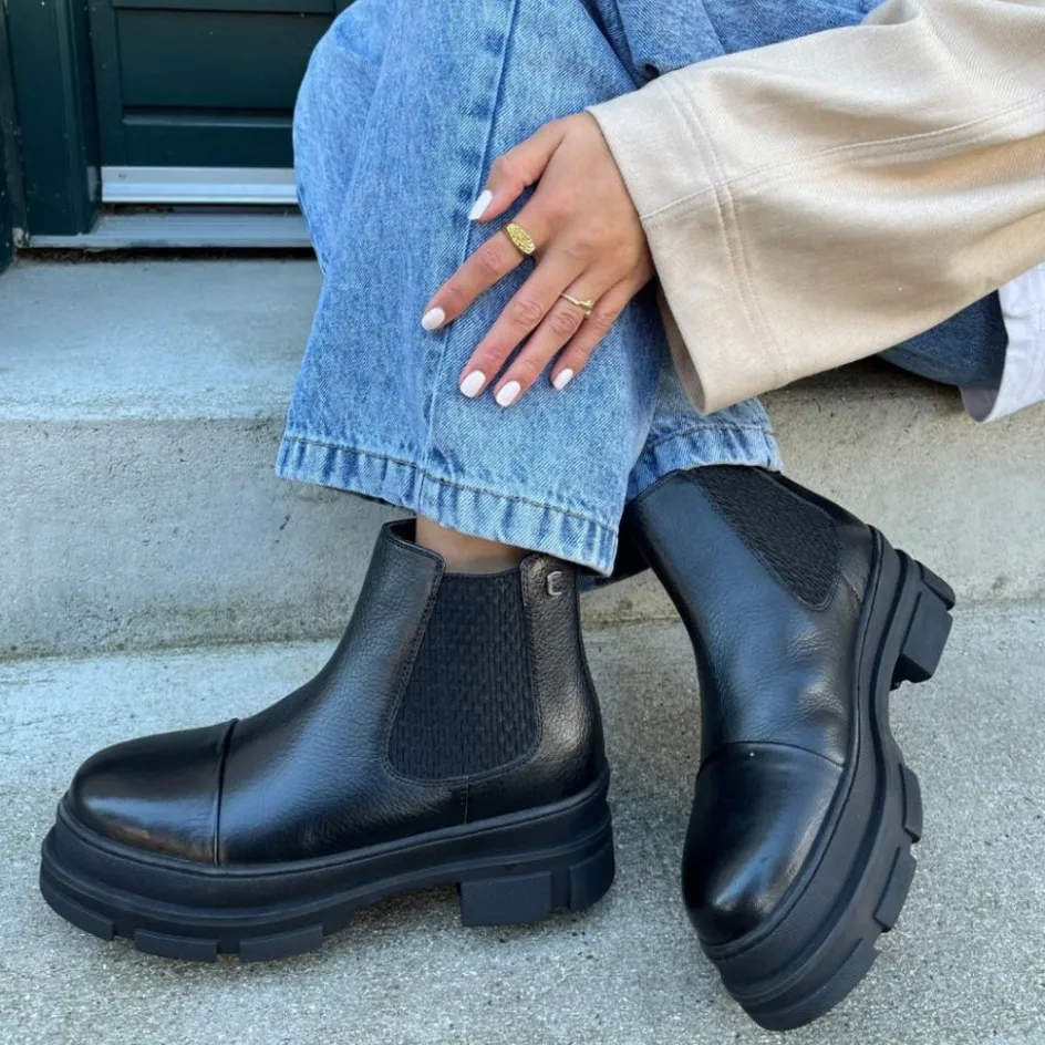 Copenhagen Shoes Chelsea Boots | Ankelstøvler*AS I FLY - BLACK Asi fly stoevler black