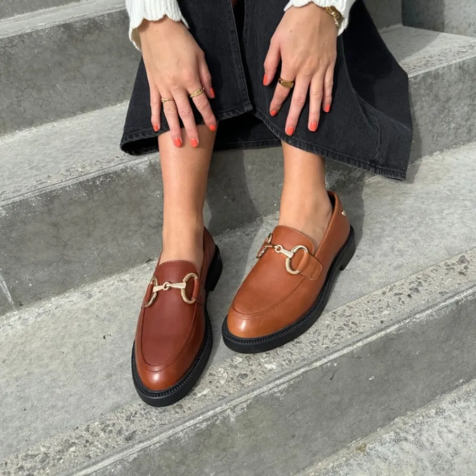 awake__cognac_2.webp Copenhagen Shoes Loafers*AWAKE - Cognac