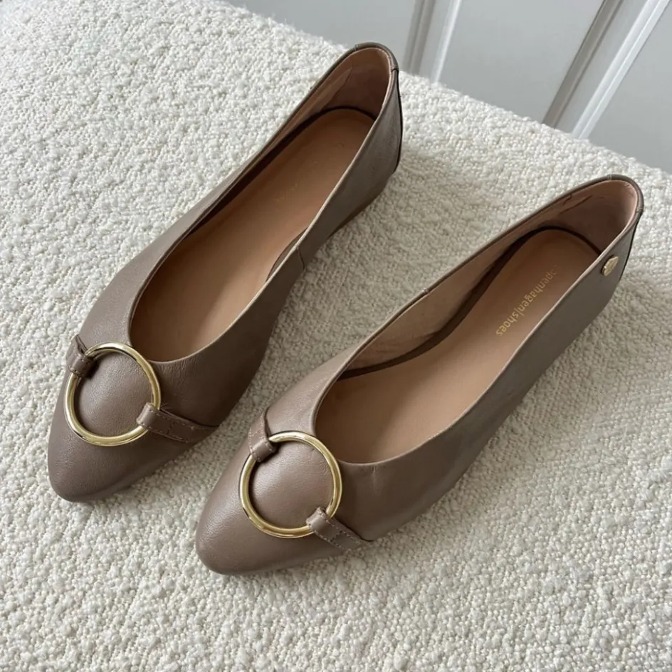 ballerina_lovers__fungi_brown_4.webp Copenhagen Shoes Ballerinasko*BALLERINA LOVERS - FUNGI (BROWN) Fungi brown