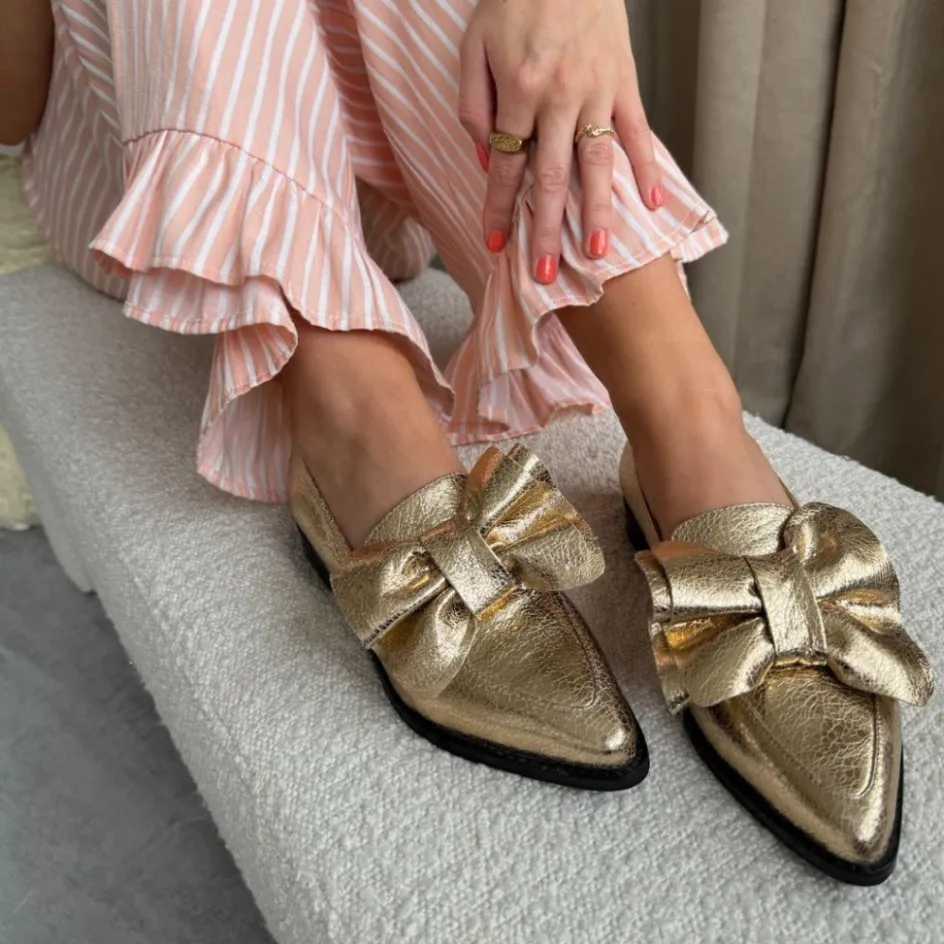ballroom_gold__gold_madrid_7.webp Copenhagen Shoes Loafers*BALLROOM GOLD - GOLD (MADRID) Gold madrid