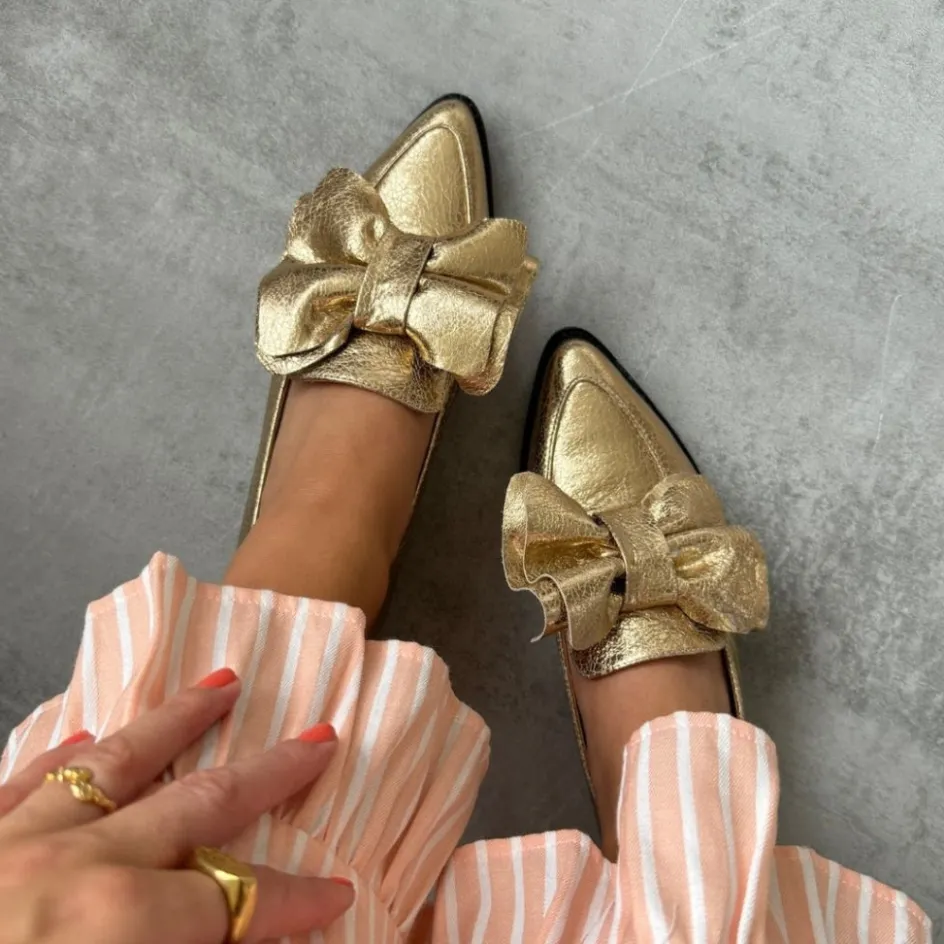 ballroom_gold__gold_madrid_8.webp Copenhagen Shoes Loafers*BALLROOM GOLD - GOLD (MADRID) Gold madrid