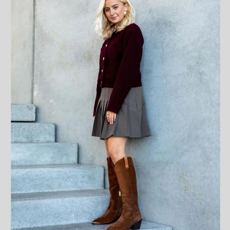 be_by_me__cognac_10.webp Copenhagen Shoes Støvler Med Hæl | Lange Støvler*BE BY ME - Cognac