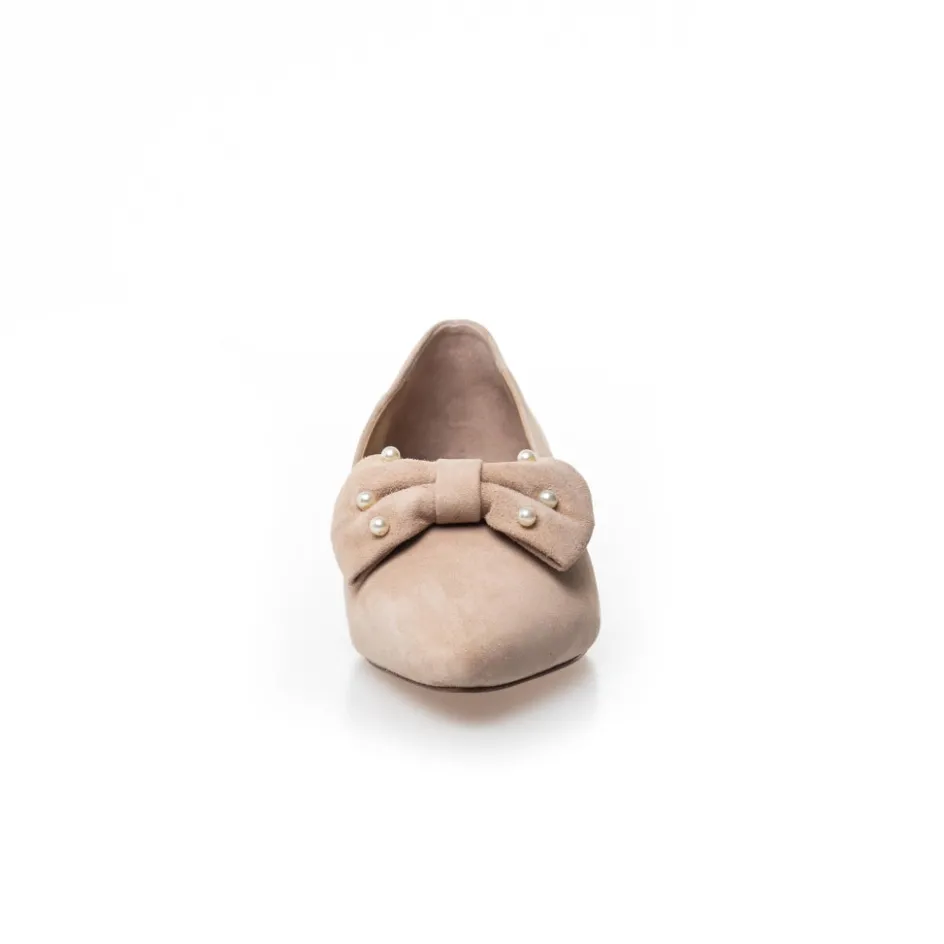 be_good_pearls__beige_3.webp Copenhagen Shoes Ballerinasko*BE GOOD PEARLS - BEIGE Begood pearls loafer beige