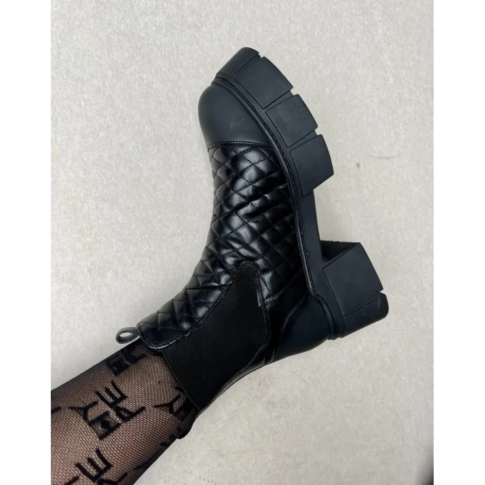 Copenhagen Shoes Chelsea Boots | Ankelstøvler*BE THERE - BLACK Bethere boot black
