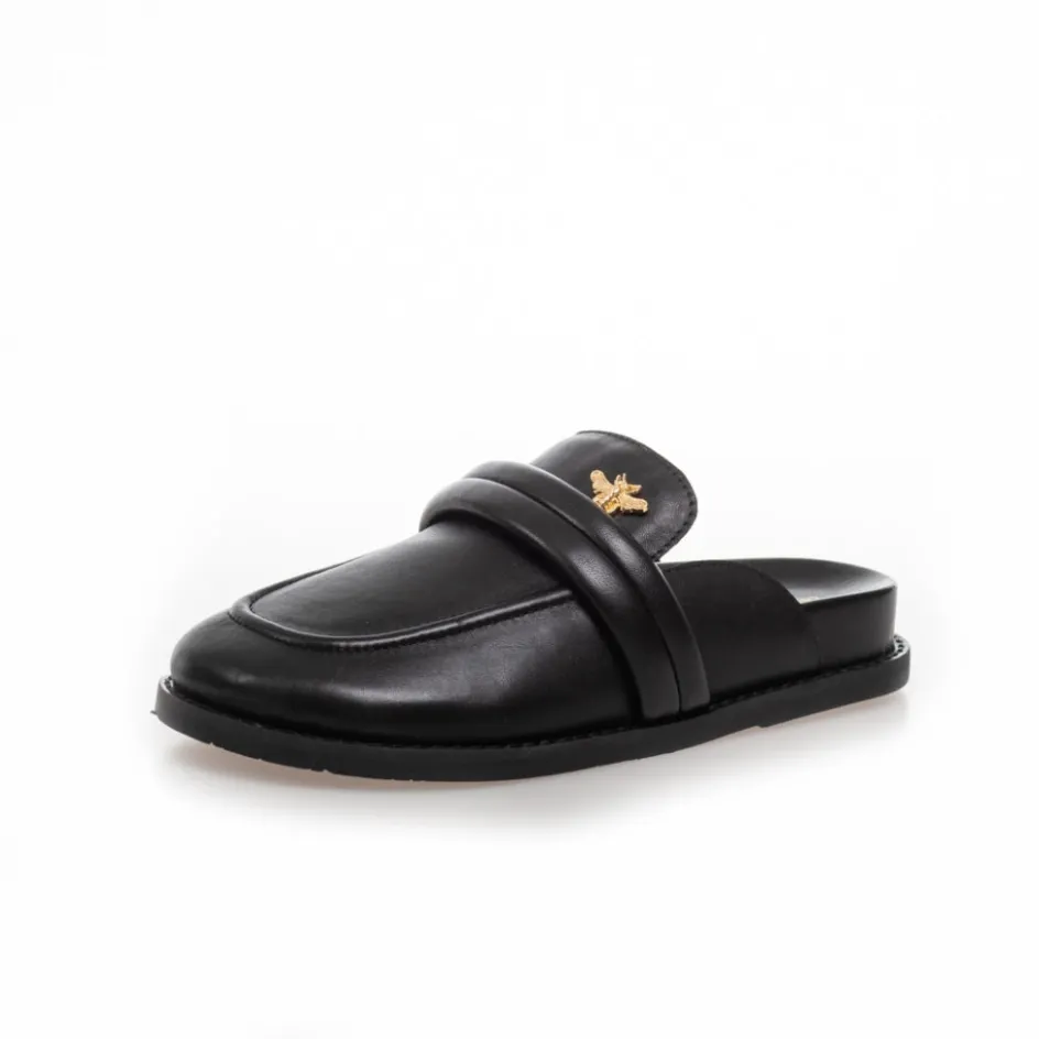 bees__black_3.webp Copenhagen Shoes Mules · Slip Ins*BEE`S - BLACK Bees loafer black