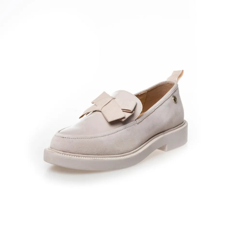 bows_and_me___beige_2.webp Copenhagen Shoes Loafers*BOWS AND ME 23 - BEIGE Bowsand me 23 loafer beige
