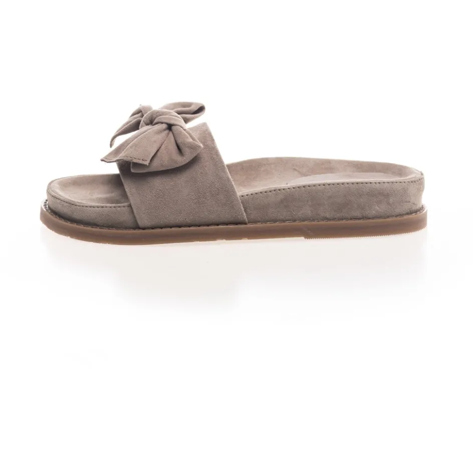 Copenhagen Shoes Flade Sandaler*BOWS AND ME - Biscuit