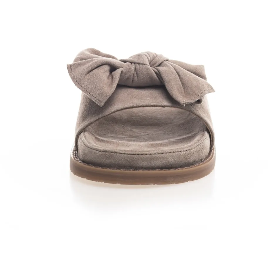 Copenhagen Shoes Flade Sandaler*BOWS AND ME - Biscuit