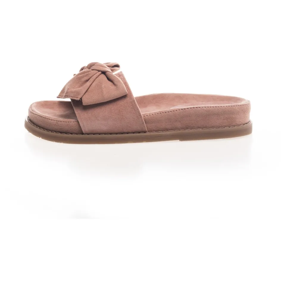 Copenhagen Shoes Flade Sandaler*BOWS AND ME - Papaya