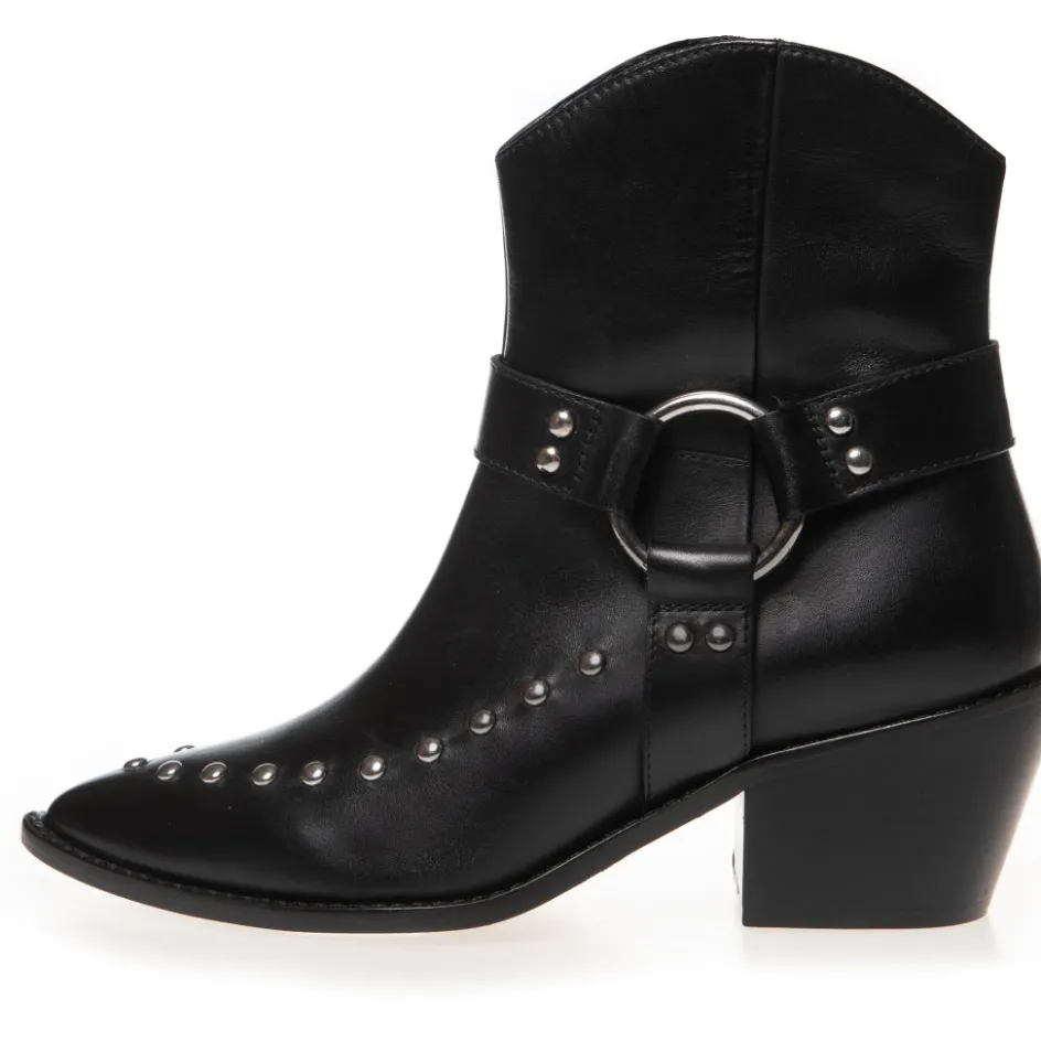 Copenhagen Shoes Støvler Med Hæl | Ankelstøvler*CAN I MOVE - BLACK Cani move stoevler black