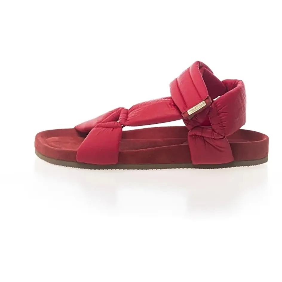 Copenhagen Shoes Flade Sandaler*CARRIE - SPECIAL EDITION - RED Carriespecial edition sandal red