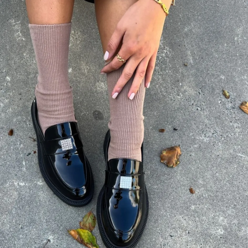 Copenhagen Shoes Loafers*CARRY ME - BLACK PATENT Carryme loafer black patent