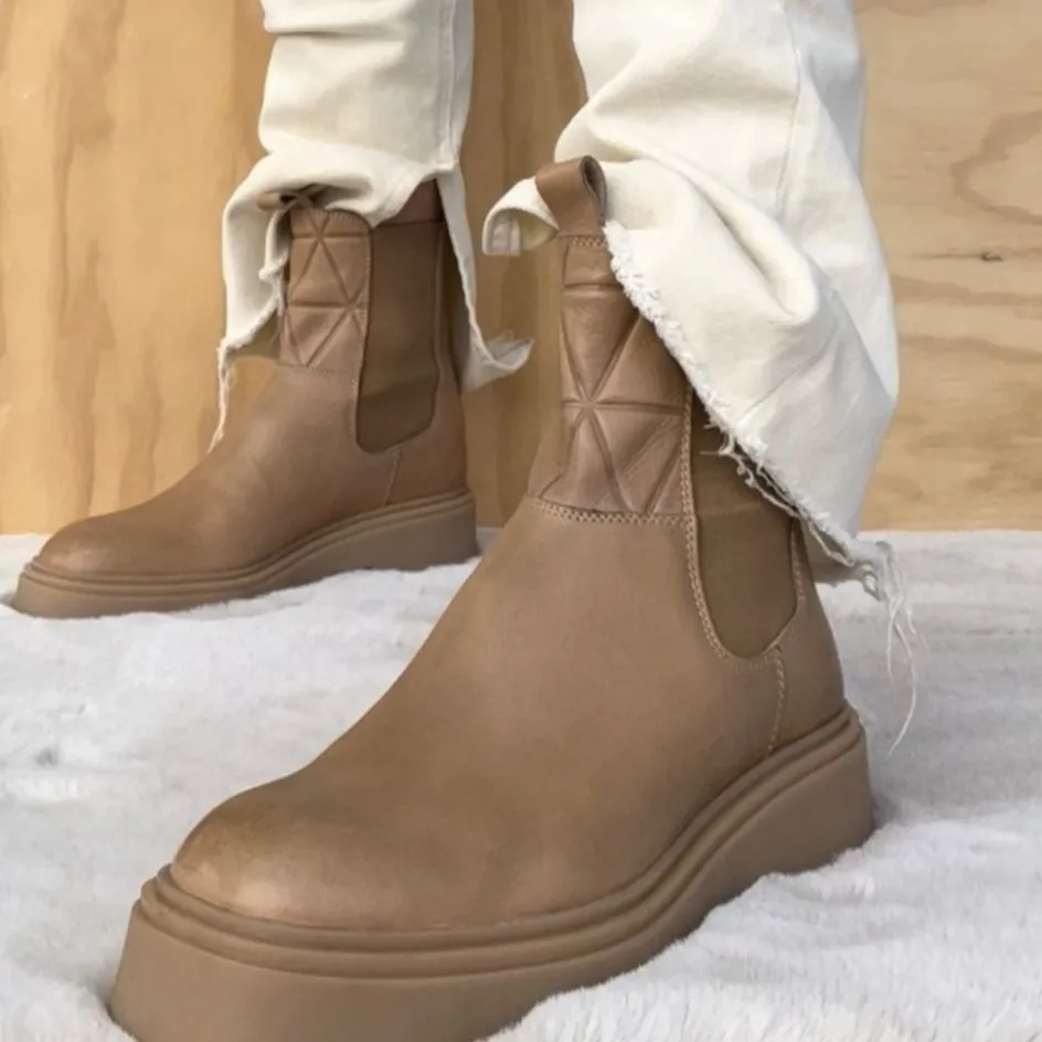 Copenhagen Shoes Chelsea Boots | Ankelstøvler*CHELSEA - CAMEL Chelseaboot camel