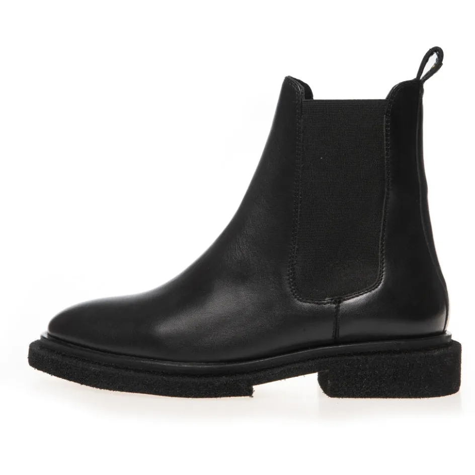 Copenhagen Shoes Chelsea Boots | Ankelstøvler*COME OF A WALK BLACK - BLACK Comeof a walk black stoevler black