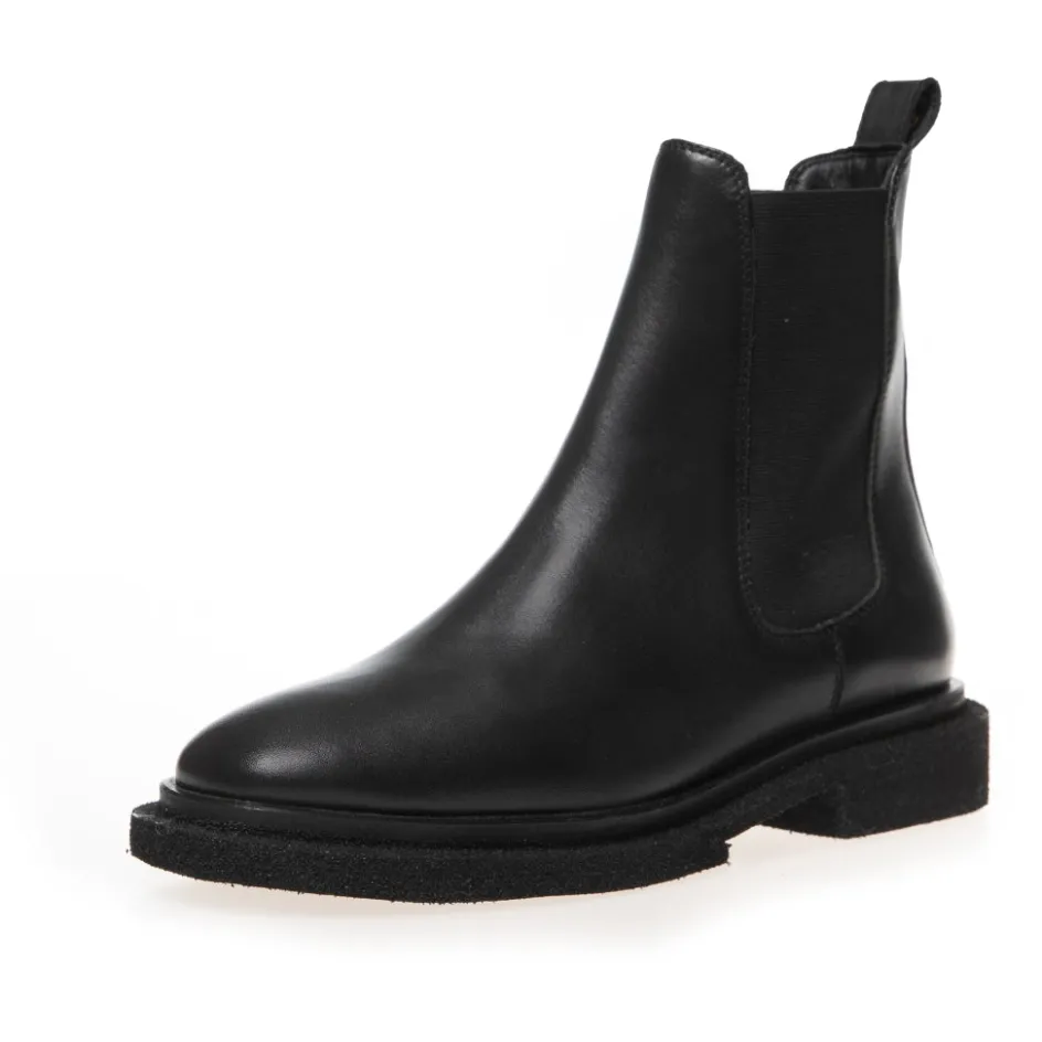 Copenhagen Shoes Chelsea Boots | Ankelstøvler*COME OF A WALK BLACK - BLACK Comeof a walk black stoevler black