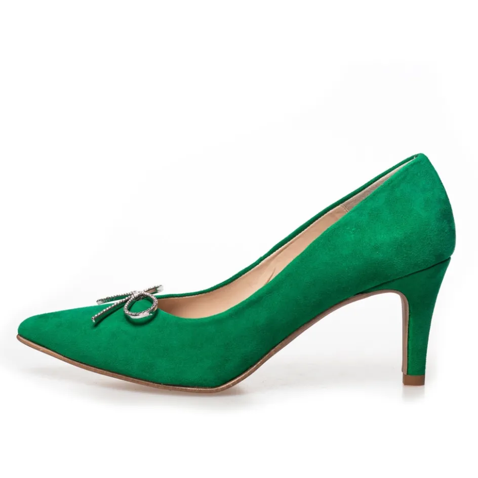Copenhagen Shoes Stiletter*DANCE AND DIAMONDS - GREEN JELLY BEAN Danceand diamonds heels green jelly bean