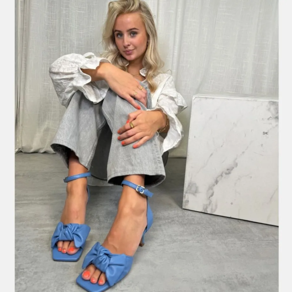 dancing__leather__blue_4.webp Copenhagen Shoes Sandaler Med Hæl | Stiletter*DANCING 23 LEATHER - BLUE Dancing23 leather heels blue