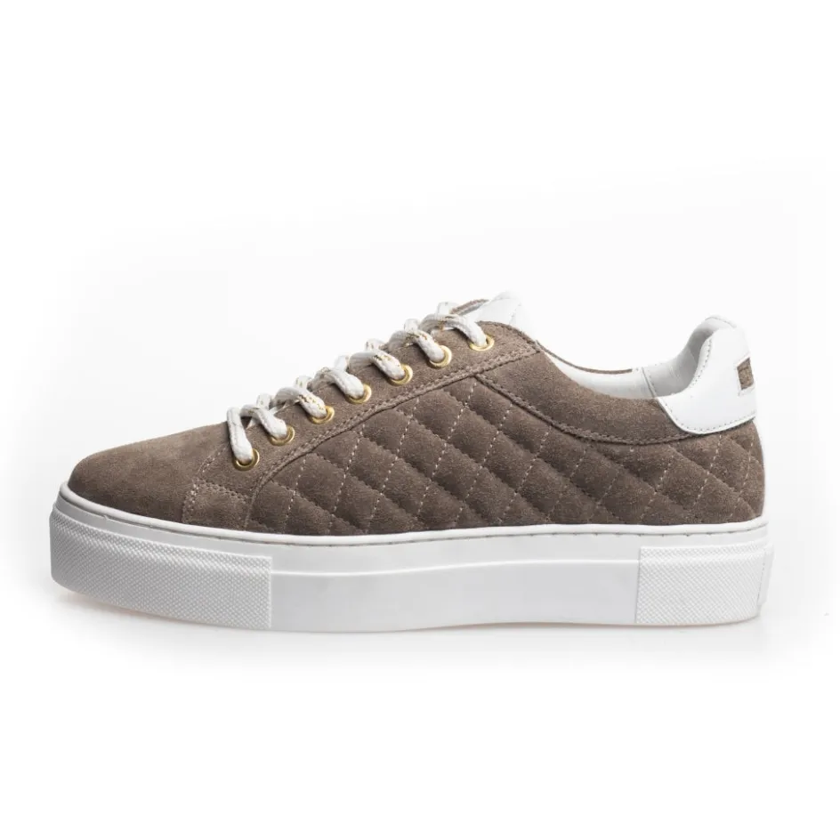 days_of_fun_quilt_suede__taupe_5.webp Copenhagen Shoes Sneakers*DAYS OF FUN QUILT SUEDE - Taupe