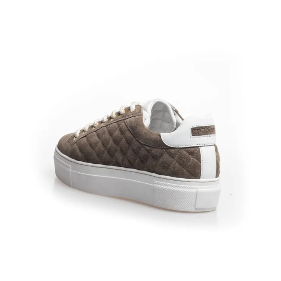 days_of_fun_quilt_suede__taupe_6.webp Copenhagen Shoes Sneakers*DAYS OF FUN QUILT SUEDE - Taupe