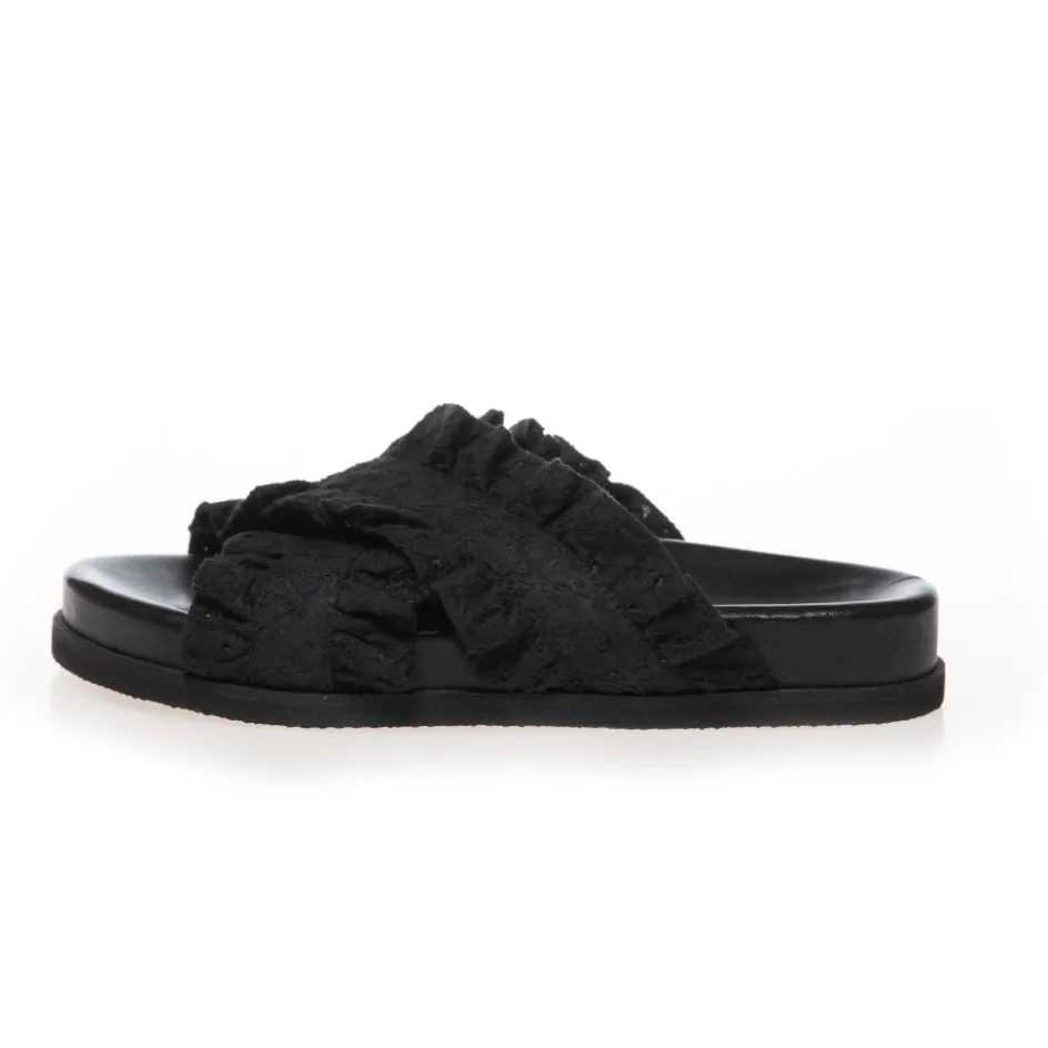 daysi__black_5.webp Copenhagen Shoes Flade Sandaler*DAYSI - Black