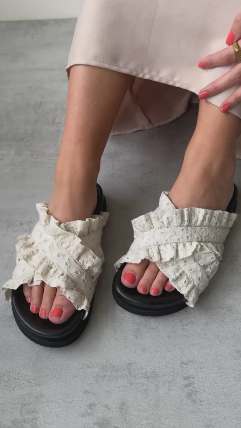 daysi__white_3.webp Copenhagen Shoes Flade Sandaler*DAYSI - ! White