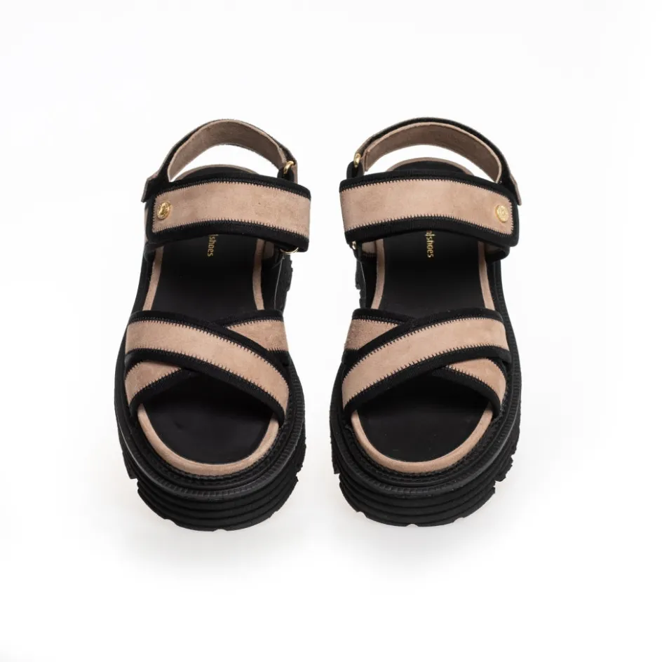 Copenhagen Shoes Flade Sandaler*DIRECTION - Beige Directionsandal beige