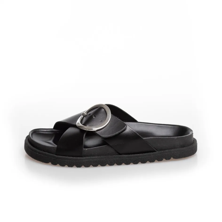 Copenhagen Shoes Flade Sandaler*DREAMING OF SUMMER - Black