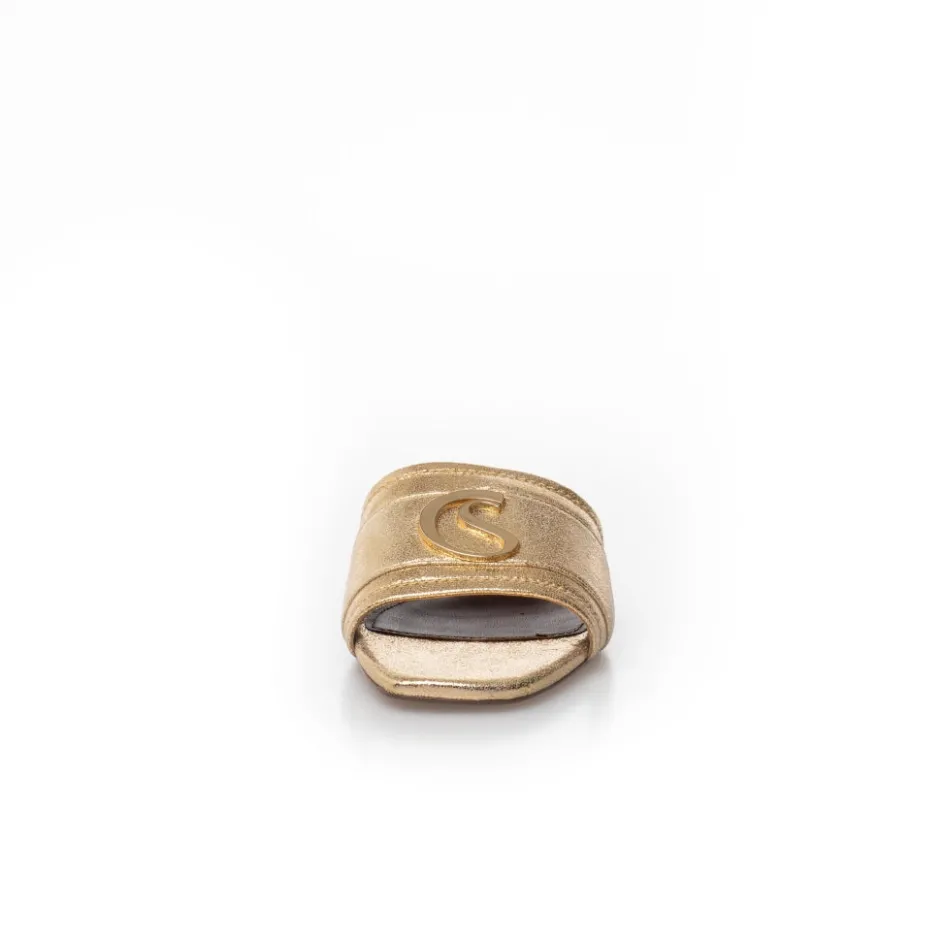 dressed_up_gold__gold_4.webp Copenhagen Shoes Flade Sandaler*DRESSED UP - Gold