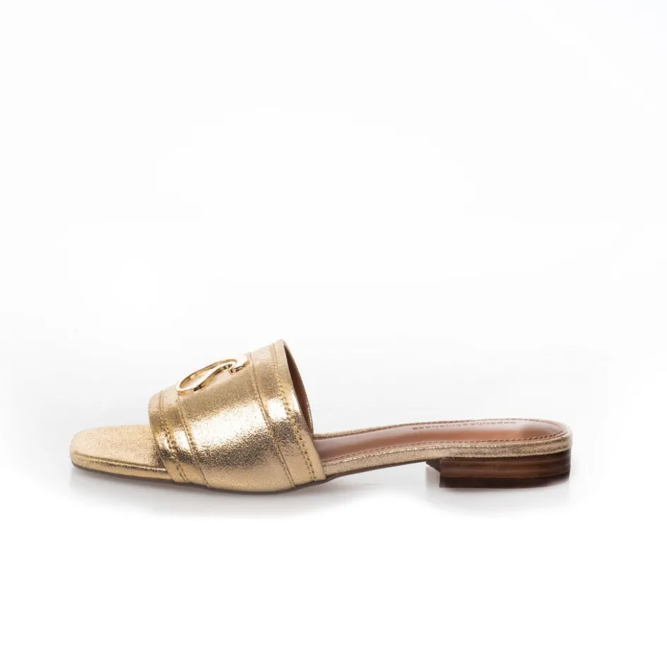 dressed_up_gold__gold_5.webp Copenhagen Shoes Flade Sandaler*DRESSED UP - Gold