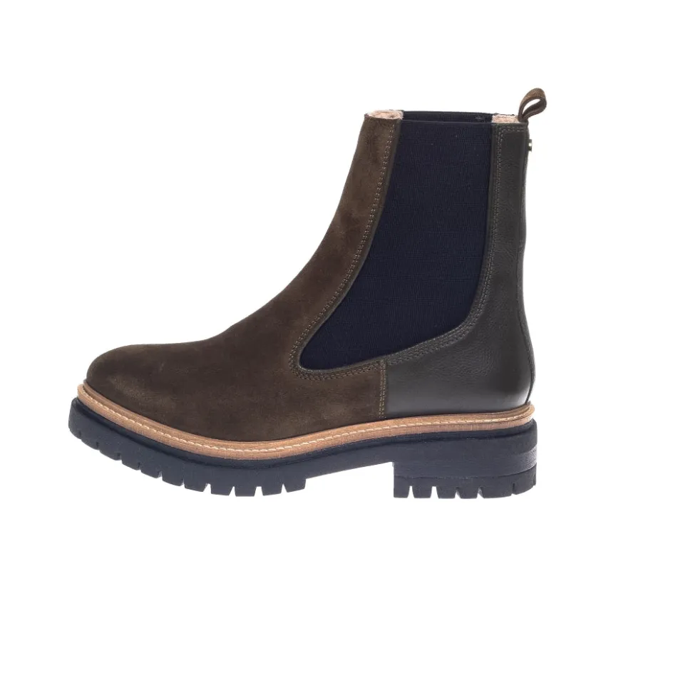 Copenhagen Shoes Chelsea Boots | Ankelstøvler*FALL 21 Suede Copenhagenshoes By Josefine Valentin - Army Fall21 suede copenhagenshoes by josefine valentin boot army