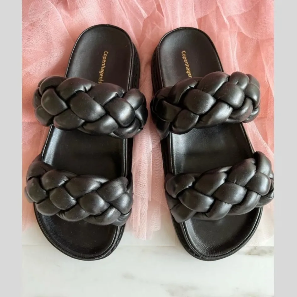 Copenhagen Shoes Flade Sandaler*FASHIONISTA 22 - Black
