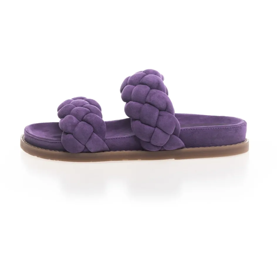 fashionista_suede___orchid_3.webp Copenhagen Shoes Flade Sandaler*FASHIONISTA SUEDE 22 - Orchid