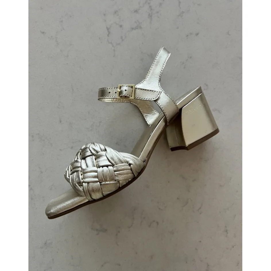 feel_it__gold_4.webp Copenhagen Shoes Sandaler Med Hæl | Stiletter*FEEL IT - GOLD Feelit heels gold