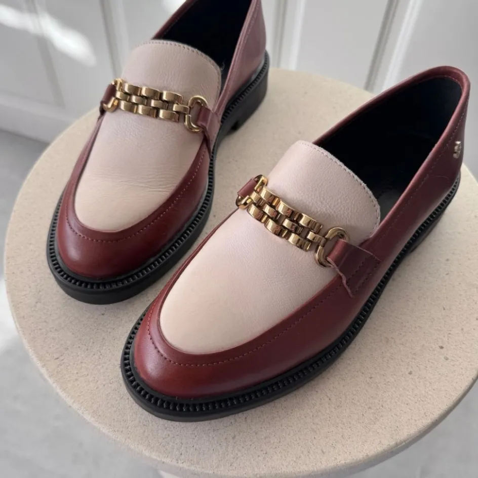 Copenhagen Shoes Loafers*FEEL SPRING - COGNAC / NUDE Cognac nude