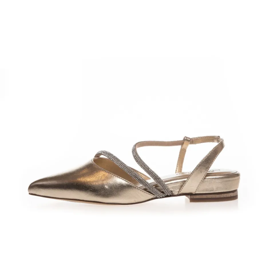 Copenhagen Shoes Ballerinasko*FEMINISTA - Platino