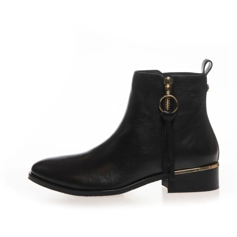 Copenhagen Shoes Ankelstøvler*FEVER Leather 22 - Black Feverleather 22 boot black