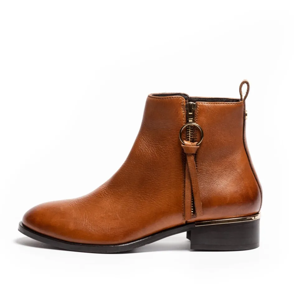 Copenhagen Shoes Ankelstøvler*FEVER Leather 20 - Cognac Feverleather 20 boot cognac