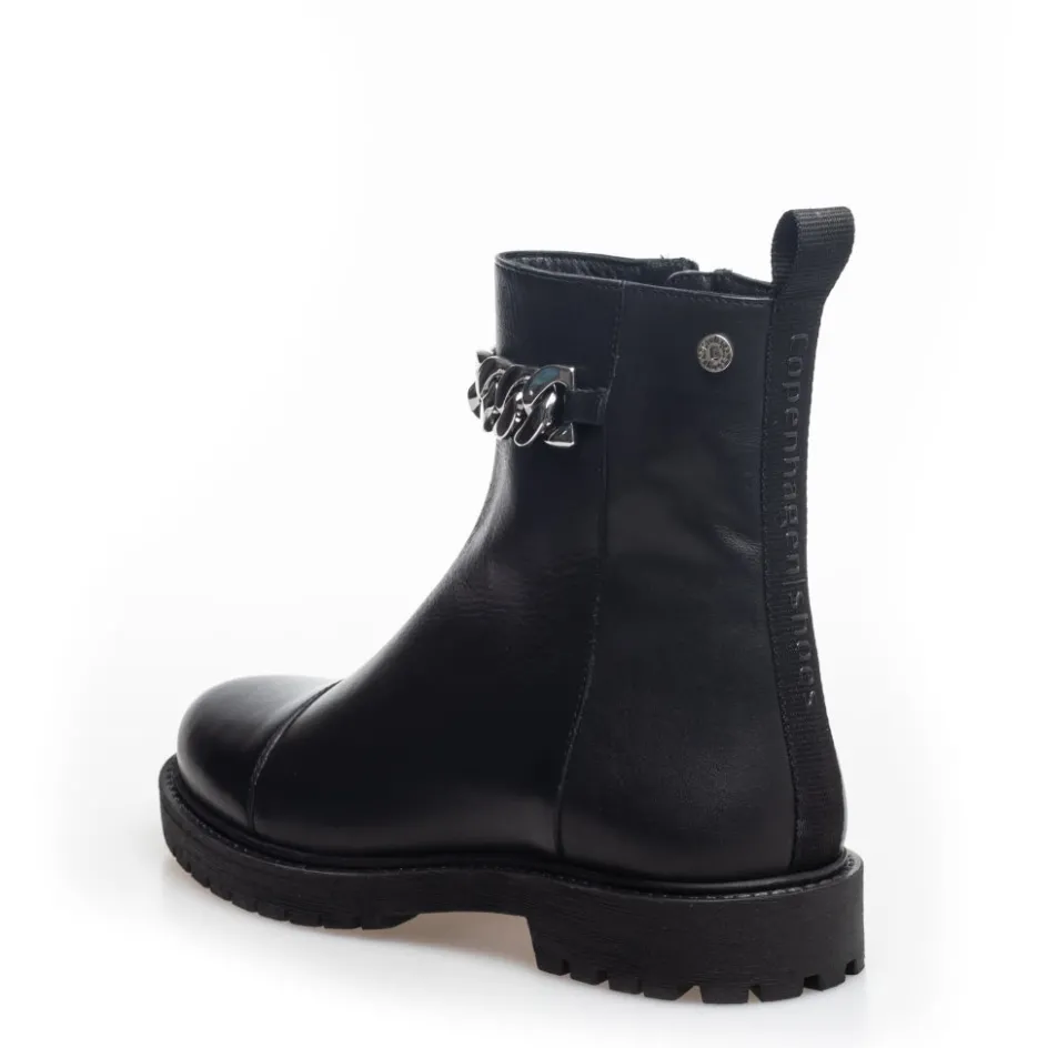 flower_eyes__blacksilver_2.webp Copenhagen Shoes Ankelstøvler*FLOWER EYES - BLACK/SILVER Flowereyes boot black silver