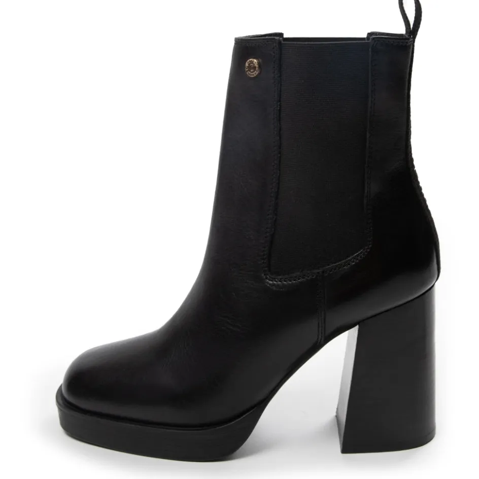 Copenhagen Shoes Støvler Med Hæl | Chelsea Boots*FLYING - BLACK Flyingboot black