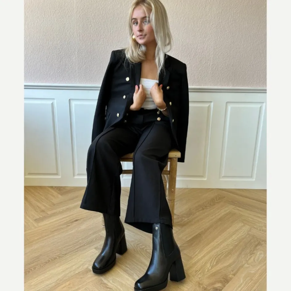 Copenhagen Shoes Støvler Med Hæl | Chelsea Boots*FLYING - BLACK Flyingboot black