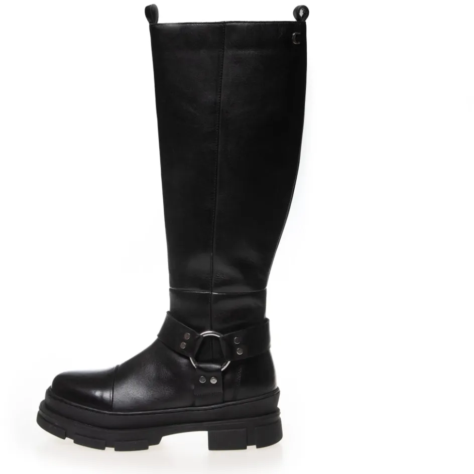 Copenhagen Shoes Lange Støvler*FOLLOW AND ROCK - Black