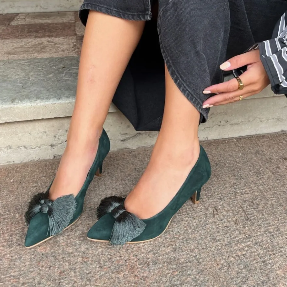 Copenhagen Shoes Stiletter*FREAK OUT 23 - GREEN Gramma Freakout 23 heels green gramma